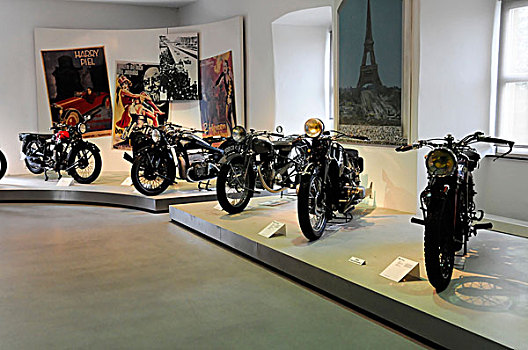 局部,内景,德国,摩托车,博物馆,巴登符腾堡,欧洲