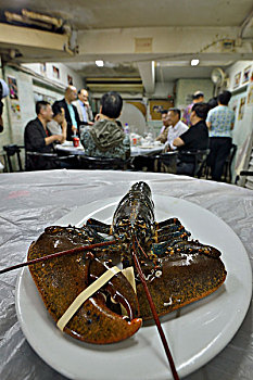 香港海鲜排挡大龙虾