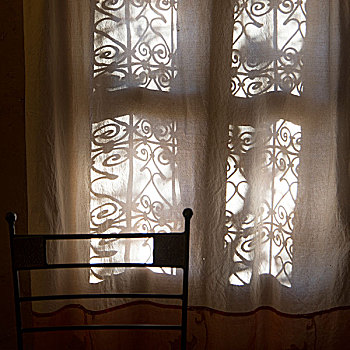 窗户,客人,房子,摩洛哥