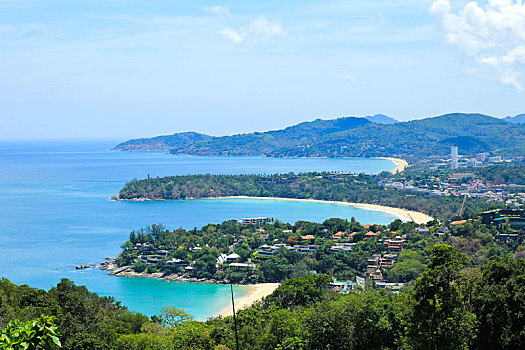 风景,普吉岛,视点,南,泰国