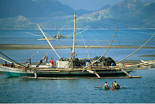 船,棉兰老岛,菲律宾