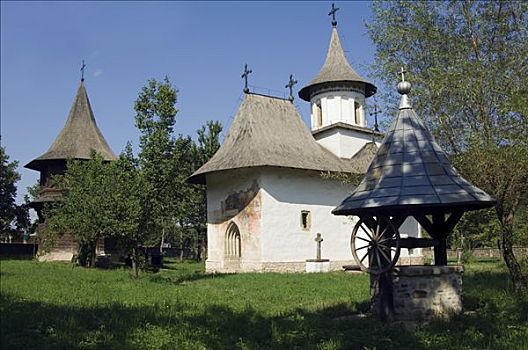 神圣,教堂,世界遗产,南方,摩尔多瓦,罗马尼亚,欧洲