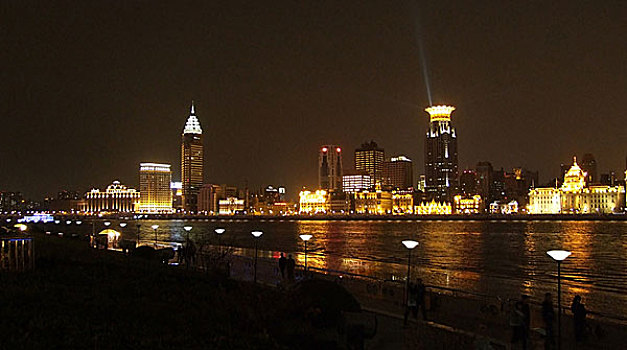 外滩,上海,夜晚