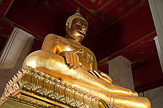 泰国,大城府,历史,公园,佛像,寺院