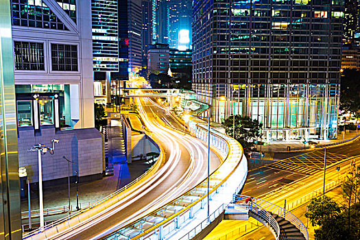 交通,小路,现代,城市,香港