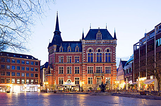 市政厅,下萨克森,德国,欧洲