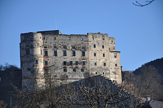 城堡,遗址