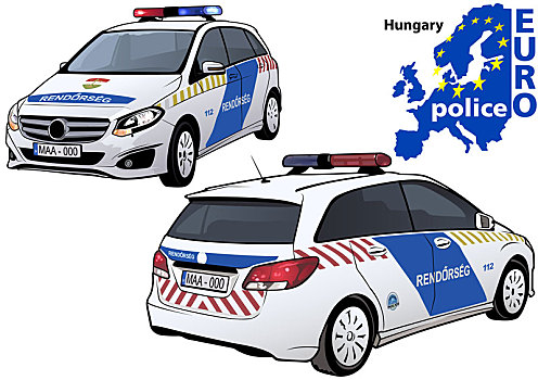 匈牙利,警车