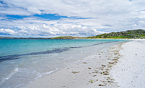 风景,北方,局部,刘易斯岛,一起,岛,化妆,岛屿,苏格兰,礁石,海滩,一个,赫布里底群岛,大幅,尺寸