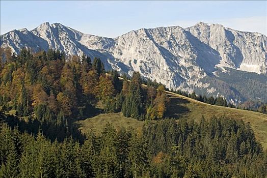 山,国家公园,上奥地利州,欧洲