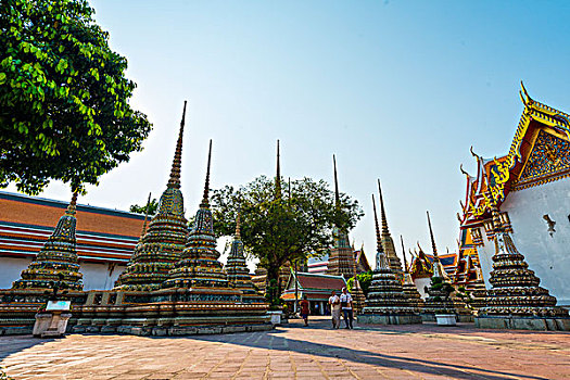 佛教寺庙,契迪,涅磐寺,曼谷,泰国,亚洲