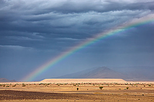 彩虹,撒哈拉沙漠