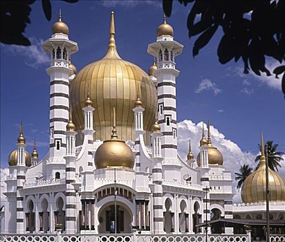 建筑,清真寺,马来西亚