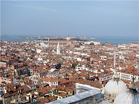威尼斯,城镇,鸟瞰,慕拉诺,岛屿,背景