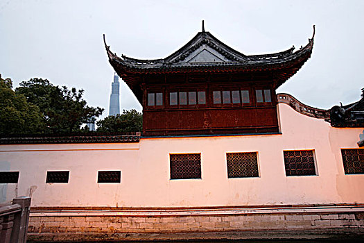 上海,城隍庙,老街,夜景