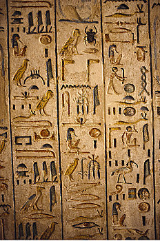 象形文字,路克索神庙,埃及