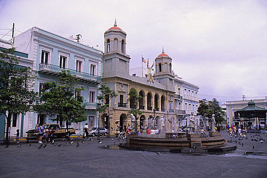 波多黎各,老,圣胡安,阿玛斯,市政厅
