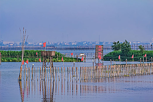 江苏省宜兴市滆湖湿地建筑景观