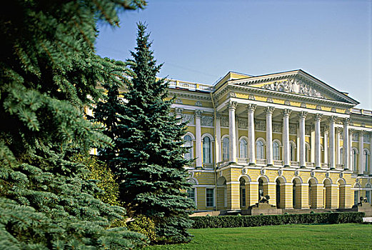 建筑,俄罗斯,博物馆,彼得斯堡