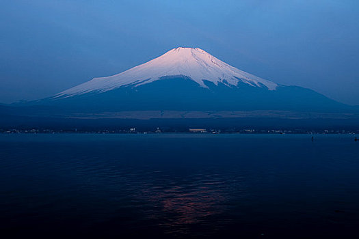 山,富士山,日出