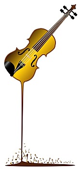 液体,小提琴