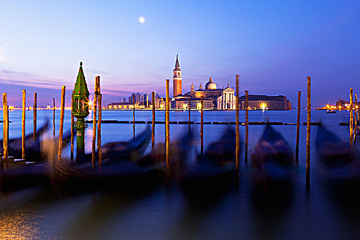 威尼斯,黄昏,意大利