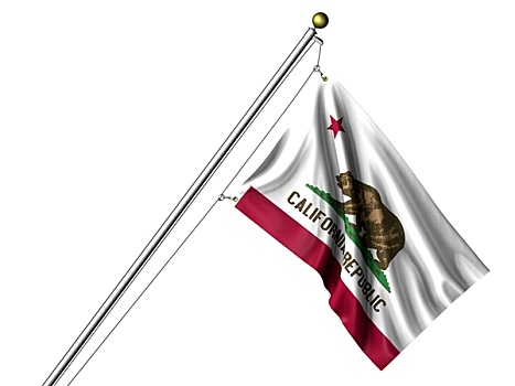 隔绝,加利福尼亚,旗帜
