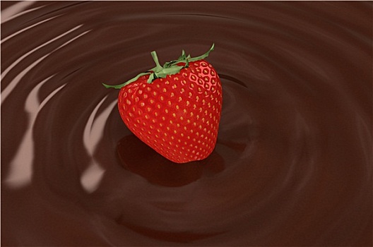 巧克力,草莓