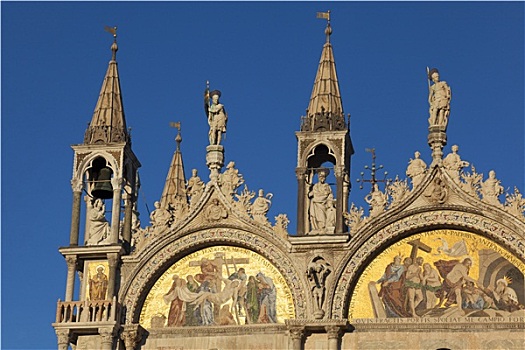 大教堂,圣马科,威尼斯,威尼托,意大利