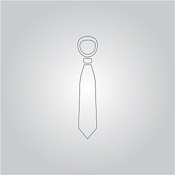 领带,象征