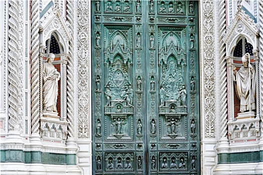 大门,大教堂,佛罗伦萨