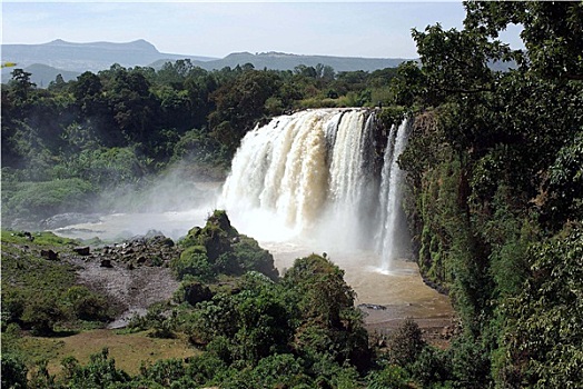 瀑布,埃塞俄比亚