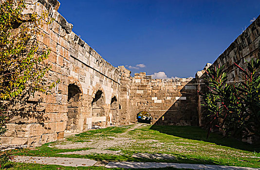 土耳其希拉波利斯古城古浴场