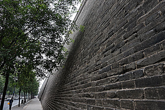 西安城墙内外景致