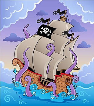 海盗船,触角,风暴