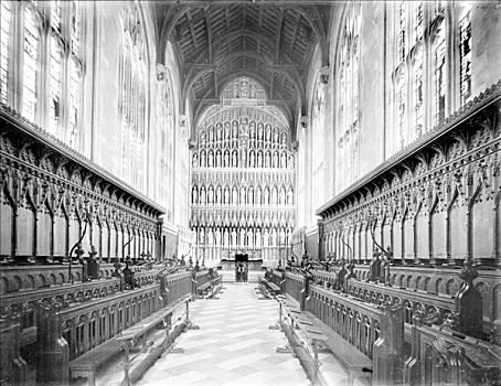 小教堂,新,大学,牛津,1891年,艺术家