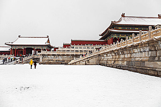 故宫雪景