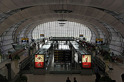 泰国曼谷suvarnabhumi素万那普国际机场