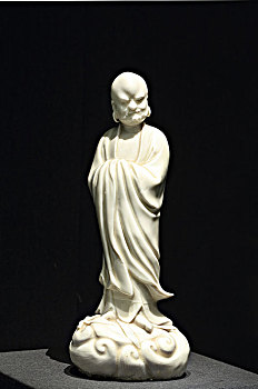 德化窑白釉达摩像,故宫博物院藏
