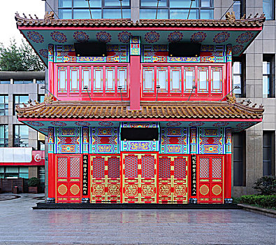 中式建筑立面门面