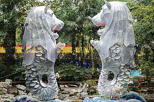 雕塑新加坡
