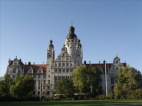 新市政厅,莱比锡,萨克森,德国