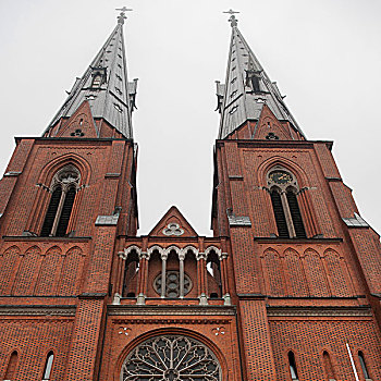 乌普萨拉,大教堂,瑞典