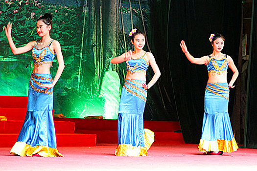 云南傣族服饰,傣族舞蹈