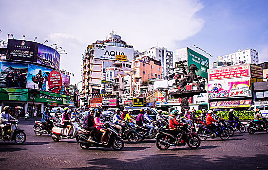 胡志明城市风景