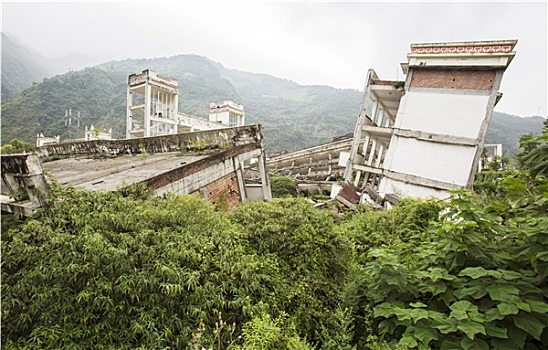 地震,遗址