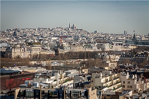 天际线,巴黎,城市