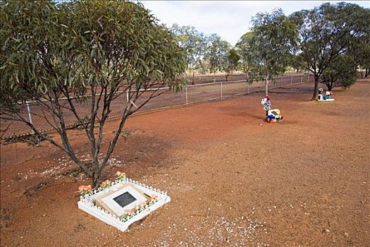墓穴,墓地,西澳大利亚,澳大利亚
