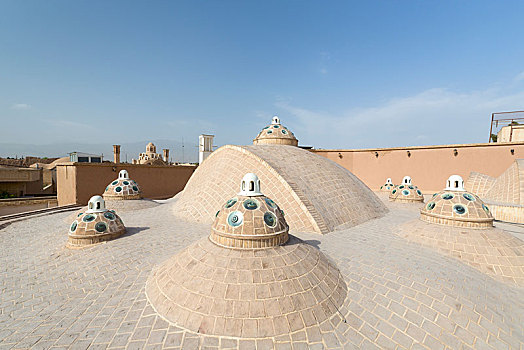 屋顶,苏丹,浴所,伊朗,亚洲
