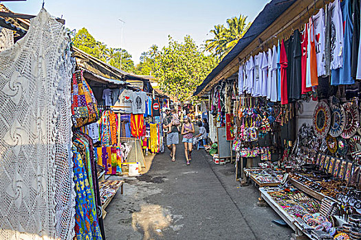 市场,乌布,巴厘岛,印度尼西亚